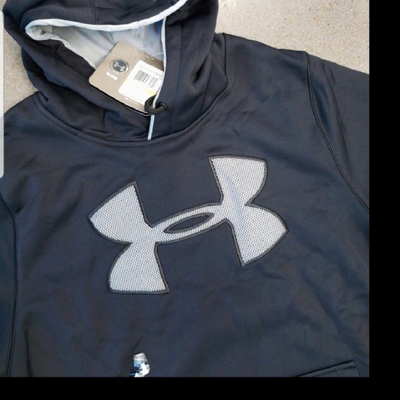 NEW UNDER ARMOUR UA STORM LOGO FLEECE MENS XL - Picture 2 of 2